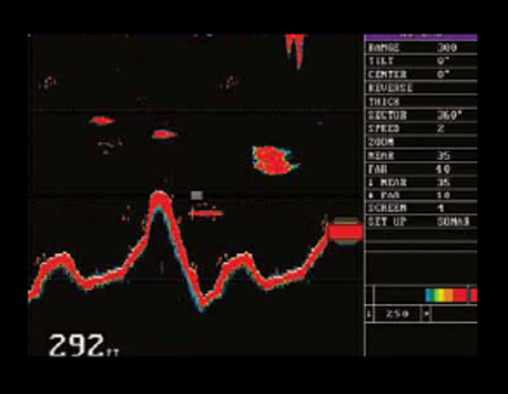 Sonar in Down Sounder Mode